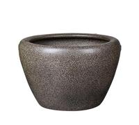 Aquarium Ceramic Tank Imitation Stone Goldfish Basin Fish Tank Water Lily Bowl Balcony Courtyard Large Tank Water Tank Lotus Pot Fish Tank Decorations (One Color 42cm)