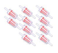 Aquarium Check Valve 4mm PP Air Pump 1 Way Water Stop Check Valve, High Performance, 10 Pcs for Food and Beverage (4mm red)