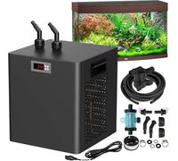 Aquarium Chiller Chiller, 1/10~1HP Water for Cold Plunge, Ice Bath Chiller, Refrigeration Compressor, Refrigeration for Hydroponic Systems Coral Reef,ForFishTank+Bathtub-300L/79Gal