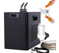 Aquarium Chiller for Fish Tank, Water Cooler for Cold Plunge, Quiet Compressor Ideal for Aquatic Plants and Jellyfish, 1-Year Warranty, Energy Efficient Design
