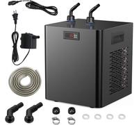 Aquarium Chiller Water Cooler - 1/10HP to 1HP - Includes Hoses and Pumps - For Fish Tank and Ice Bath - Supports Up to 500L/132Gal