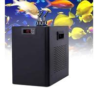 Aquarium Chiller Water Cooler 42gal 1/10 HP Fish Tank Special Quiet Design Refrigeration Compressor for Hydroponics Weeds Coral Crystal Shrimp