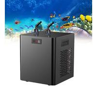 Aquarium Chiller with Adjustable Temperature and LED Display for Reef Coral and Aquatic Plants - Ideal for Marine Aquarium Systems