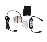 Aquarium Circulation Pump Quiet Submersible Wave Maker Pump for Fish Tank Ocean Simulation 12V ABS 6x11cm 4 Gears 50-100cm 250L (White)