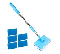 Aquarium Cleaning Brush, Length Adjustable Aquarium Glass Washing Tools - Aquarium Cleaning Scraper, for Men, Husband, Wife, Mother, Dad, Family, Friends, Provides a Reliable