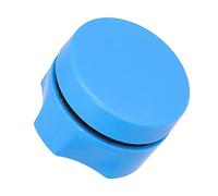 Aquarium Cleaning Brush, Portable Magnetic Scraper for Mini Fish Tanks, Durable Blue ABS Inner Outer Brush 1.5x1.0in