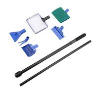 Aquarium Cleaning Kit - Extendable Pole, Algae Removal , Diving Gravel Washer, Aquarium Glass Wiper, Aquatic Habitat Care Devices That Eliminate Waste and Balanced Water Verse