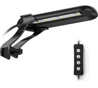Aquarium Clip Light USB 14 Lighting Modes 11 Levels of Brightness Adjustment Aquarium LED Light RGB Full Spectrum Fish Tank Clip on Light Suitable for Tropical Fish, Coral, Aquatic Plant Growth