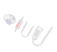 Aquarium CO2 System CO2 Aquarium Kit | CO2 Manufacturing Monitor Kit - Glass Bubbler for Better View of Water for Aquarium and Aquarium Plants