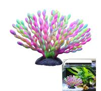 Aquarium Coral - Gradient Color Landscape,Artificial Coral Aquarium Statue - for Pet Lovers Urban Dwellers Pond Study Meeting Rooms Library Restaurant Apartment