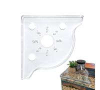 Aquarium Corner Shelf, Waterproof and Space-Saving, Plant Holder for Aquarium Top, for Living Room, Bedroom, Apartment, Meeting Room, Animal Lover, City Dwellers, Homeowners