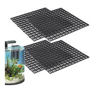 Aquarium Cover - 4 aquarium lids, adjustable and safe terrarium lids | Durable grid plate, anti-jump filter plate for turtles and fish, durable and easy to connect aquarium covers for aquarium lovers