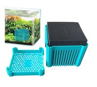 Aquarium Cube Filter - Activated Carbon For Fish Tank | Aquarium Supplies Charcoal Deodorizer | Filtration Aid For Saltwater, Water Purifier Cube Ball Media Removes Yellow Water