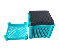 Aquarium Cube Filter - Carbon Infused Purifying Stone Multilayer Porous Block Odor Elimination Material Continuous Circulation Support | For Aquariums Tanks