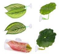 Aquarium Decor:5 Pcs Betta Hammock Toys,Fish Tank Bed for Corner Sleeping | Small Animal Breeding Dwarf Shrimp Catfish Professional Accessory for Alm