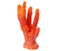 Aquarium Decor Corals Ornament Orange Aquatic Coral For Tank Landscaping Orange Artificial Resin Hiding Aquarium Decoration Fish Tank Ornament Aquarium Decor Artificial Landscape For Fish Tank