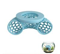 Aquarium Decor Tunnel, Interactive Hollow & Floating Betta Tunnel, Fish Tank Ornament, Aquatic Landscape Decoration, Betta Fish Hideout for Aquarium Keepers and Fish Hobbyists