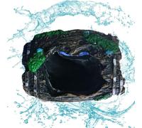 Aquarium Decoration | Artificial Broken Barrel Design Ornament | Resin Aquarium Decoration For Betta Fish Shrimp Turtles Jellyfish New Pets Fresh Water And Water