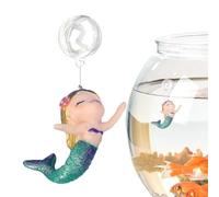 Aquarium Decoration: Floating Aquarium Ornaments, Colorful Adjustable Statues | Cute Aquarium Decorations, Healing Interior Items Houses, Dormit