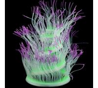 Aquarium Decorations - Detail Aquariums Ornament, Soft Realistic Glow-in-The-Dark Decor For Home Indoor Friends Family Colleagues - Waterproof Foldable Lantern, Outdoor USB Solar Charging LED Light