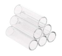 Aquarium Decorations Fish For Tank Acrylic Shelter Clear Breeding Tube Cave 3-tube 6-tube For Shrimp Cichlid For Play Aquarium Fish Tank Landscaping Plant Landscape Fishtank Artificial Simulation