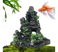 Aquarium Decorations | Realistic Artificial Mountain Home Decoration, Aquarium Caves and Hiding Places for Fish - For Home and Farm, Betta, Turtle, Gecko, Reptile, Freshwater and Water