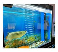 Aquarium Divider Kit, 5mm Thick Acrylic Panel with Suction Cups, Fish Tank Separator for Fighting Fish and Space Division