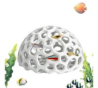 Aquarium Dome Under- Landscape Sculpture Fish Habitat with Decorative Design Shrimp Dome Aquarium Accessory Home Decor to Enhance Living Room Exposure