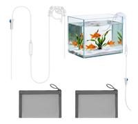Aquarium Drip Acclimation Kit Adjustable 1-2 Drops Per Second Slow Reduces
