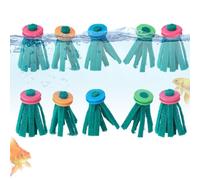 Aquarium Egg Laying - Nylon Yarn Floating Breeding Tool Foam Ring Design | Aquarium Reproduction Kit For Shrimp, Fish Ar