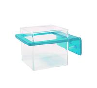 Aquarium Feed, Floating Fish Tank Food Holder - Betta Fish Feed - for Betta Guppy Home Office Holidays Living Room and Apartment