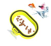 Aquarium Feed Ring, Suction Cup Feeder, Suspended with Compact Feature, Durable Feeding Container, Modern Tank with Classic Style, Pet Accessories for Home Apartment Household Enthusiast Daily Casual