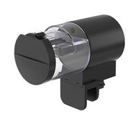 Aquarium Feeder - 100ml Automatic Fish Feeder | 12/24 Two Times Aquarium Food Dispenser, 7-Speed Manual and Automatic Feeding System for Pellet Turtle Betta Shrimp Tank Home Apartment Office