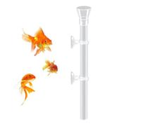 Aquarium Feeder Acrylic Transparent | Shrimp Feeding Tube for Fish Tank for Crayfish Snails Office Study Saltwater Freshwater Maintenance Care (25cm)
