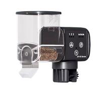 Aquarium Feeder - Automatic and Waterproof Dispenser for Fish - Automatic Feeder for Pond Home Travel Holidays Weekend