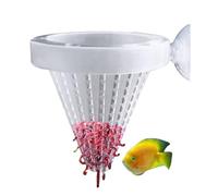 Aquarium Feeding Dish Suction Cup Aquarium Feeder Bowl | Fish Tank Feeding Container for Living Room Tabletop Entryway Bedroom Landscaping Home Office