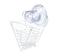 Aquarium Feeding Dish | Transparent Acrylic Cone Worm Feeding Dish - Betta Fish Feeder with Suction Cup - for Frog Snails Puffer Turtle Coral Reef Betta