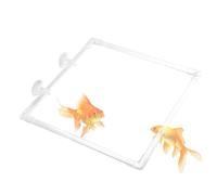 Aquarium Feeding Ring- Fish Food Feeder With Suction Cups, Acrylic Aquarium Feeder Plant Corral, Feeder Acrylic Floating Ring Floating Betta Feeding Ring