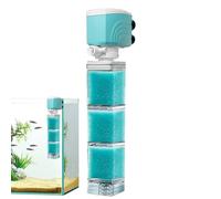Aquarium Filter - Aquarium Circulation Internal Filter Pump,Clean Machine Sponge Clear for Freshwater Toilet Community Hobbyists Bathroom Breeding Saltwater Pet Store Home