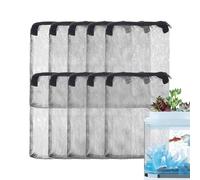 Aquarium Filter Bag - Washable Tool - Filter Media Bags for Fish Tank | for Activated Carbon Water Maintenance Freshwater Homeowners Adults Professionals