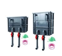 Aquarium Filter Box - Long Lasting Filtration, Multifunctional Design, Circulation System Feature, Easy Installation | Ideal For Freshwater Saltwater Home Indoor Bedroom Living Room Office Dorm