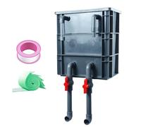 Aquarium Filter Box - Multifunctional Aquarium Filtration Box, High Efficiency Water Purification Module, Long-Term Biological Mechanical Filtration System | Home Aquarium Setup Living Room