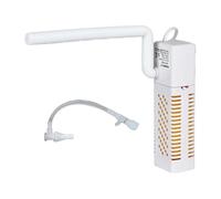 Aquarium Filter, Compact Adjustable Quiet Filtration System, Submersible Filter for Pond Garden Fountain Pond Suitable for Ponds, Aquatic Gardens, Fish Breeding, Turtles,