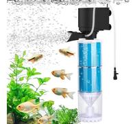 Aquarium Filter Fish Tank Filter 150 GPH Aquarium Sponge Filter for 25 to 75 Gallon Tank, Adjustable Bubble Output and Water Flow Rate, Quiet for Filtration/Oxygenation/Circulation
