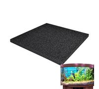 Aquarium Filter Foam Pad | Black Replacement Fish Tank Filter Media | Easy-to-Cut Foam Sheet For Freshwater Marine Tanks, Ensures Clean Water, Suitable For Aquatic Pets, Pond, Sump, Canister Use