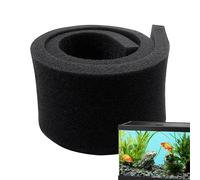 Aquarium Filter Foam Pad | Black Replacement Fish Tank Filter Media | Easy-to-Cut Foam Sheet For Freshwater Marine Tanks, Ensures Clean Water, Suitable For Aquatic Pets, Pond, Sump, Canister Use
