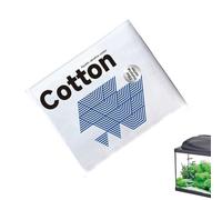 Aquarium Filter Media, Aquarium Filter - Floss - 2 x High Efficiency Aquarium Filter Material - Reusable Pet Supplies for Fish Tank, Ponds, Garden, Saltwater, Freshwater, Plant, Schil
