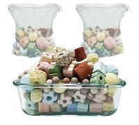 Aquarium Filter Media Combo Set for Crystal Clear Water - Supports Nitrogen Cycle - Multi-Format Bio & Chemical Media for Freshwater, Saltwater, Pond & Canister Filter (Bio Media, 2lb Bio Media)