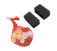 Aquarium Filter Media Culture Color Black Filtered Tricolor Equipment Bags Small Equipment Bags Replacement Parts for Aquarium Filter Aquarium Filter