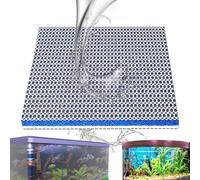 Aquarium Filter Media - Environmentally Friendly Aquarium Sponge, Water Purifier System, Reusable Cotton Mesh Cartridge, Adjustable Size Sponge Mat Filter, Replacement Clear Sheet Material for Tanks